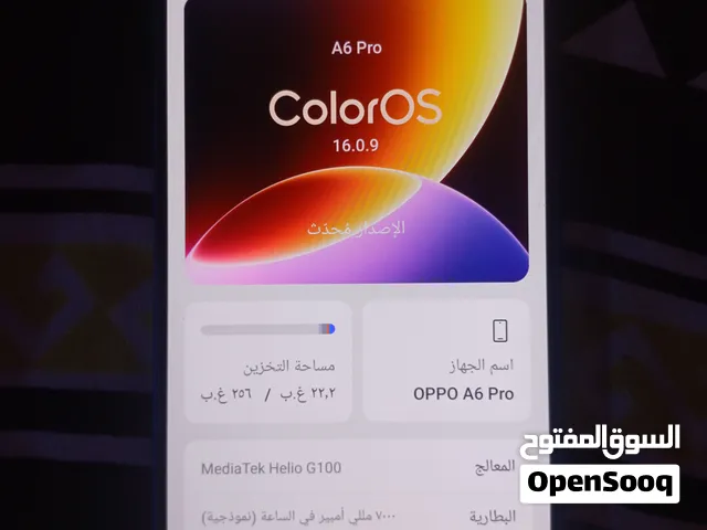 oppo A6 pro 256  8+8