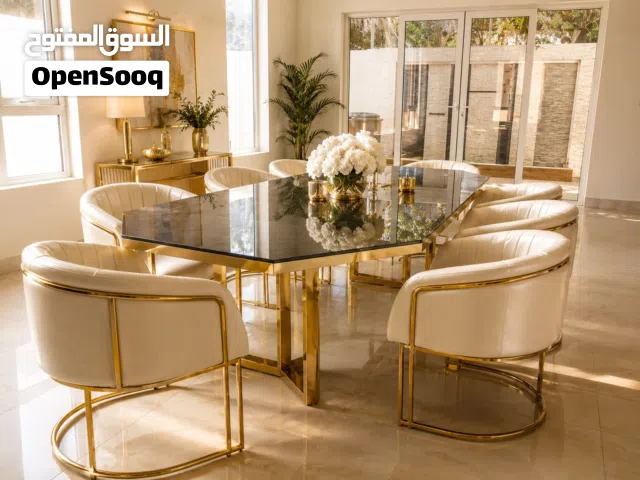 Luxury modern 8 seater Dinning set
