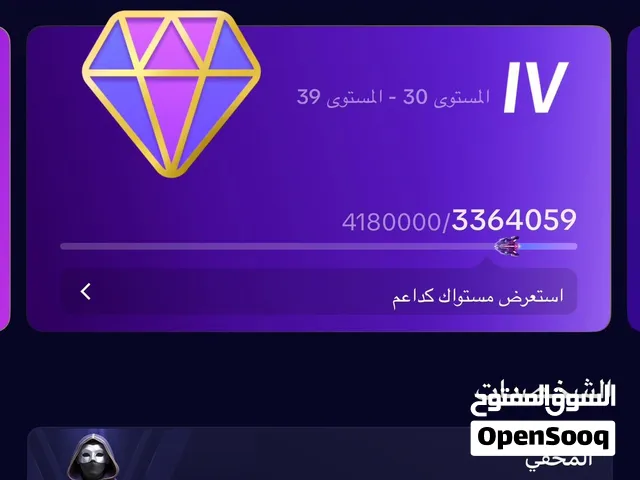 حساب تيك توك دعم لفل 36