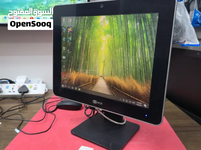 كمبيوتر محاسبي نقطة بيع (POS) بشاشة لمس تفاعلية 15 بوصة بمعالج i5 الجيل الرابع من شركة NCR