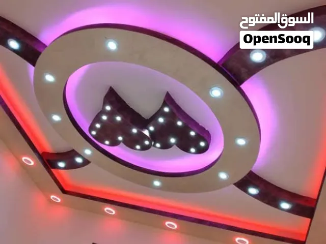 ديكورات دهان وجبسن بورد وبديل الرخام والخشب والشيبورد ورش الابواب والحمايات وpVC  بسعر مناسب.