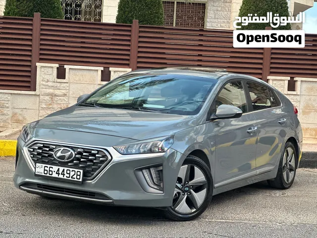 هيونداي ايونيك موديل 2021 فحص كامل 7 جيد لون فيراني مميز الشكل الجديد وفل كامل مع فتحه وشاشه وكاميرا