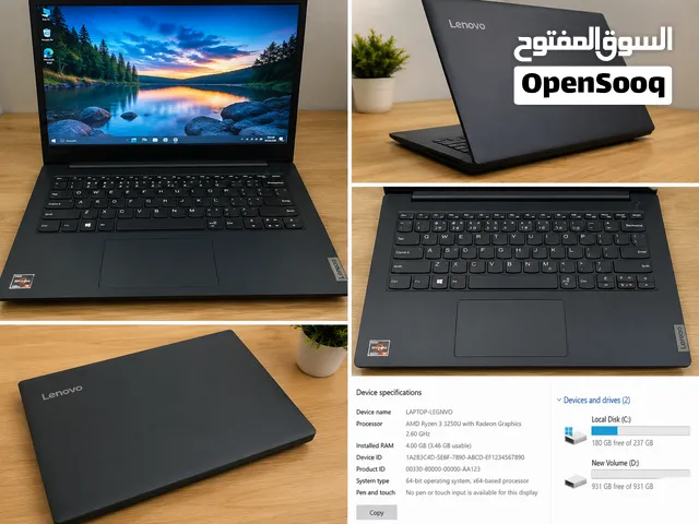 Lenovo Laptop للبيع – حالة ممتازة واستخدام شخصي