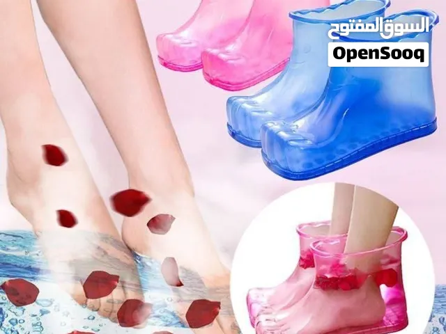 ودعي مراكز التجميل حذاء البديكير دلعي نفسج