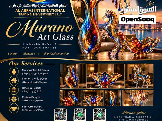 Murano glass art