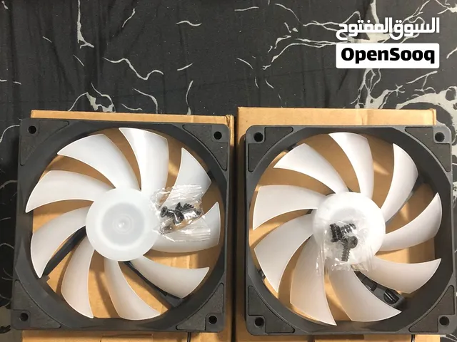 مراوح تبريد للكمبيوتر (pc) جيمنج مع إضاءة LED الوان