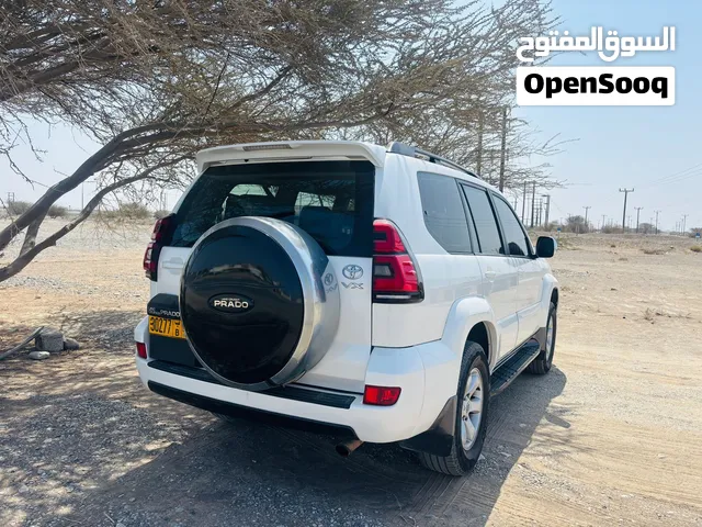 Used 2007 Toyota Prado VX SUV with GCC Specs, Leather Interior, Android Auto, and Premium Features