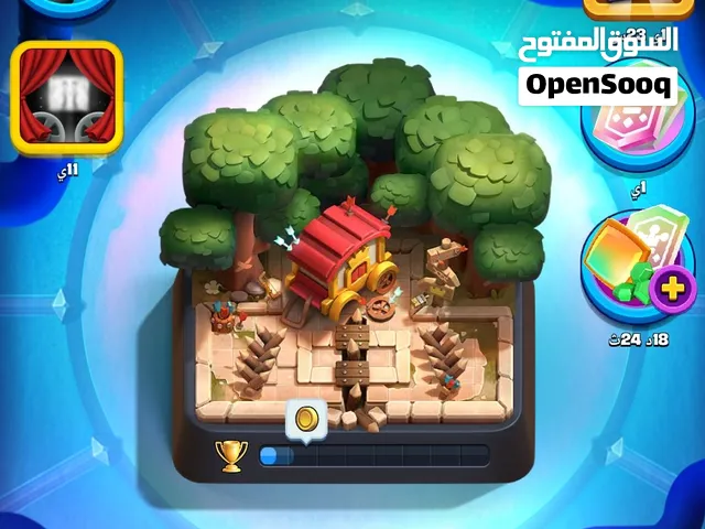 بيع حساب كلاش رويال معروض امامك ب الصوره ب سعر 80دينار قابل ل التفاوض رن