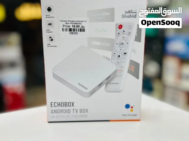 Brand New Porodo Echobox TV Box in Oman  4K Clarity