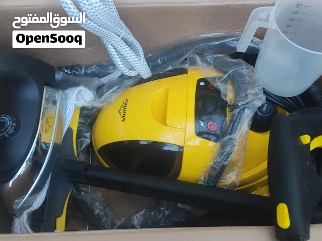 اثنان بواحد مكواة بخارية احترافية هولندية+ منظف بخاري للأرضيات والأسطح بضغط يصل إلى 4 بار جديد