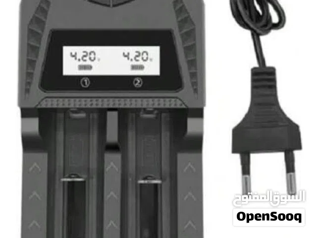 شاحن بطاريات ليثيوم 3.7V AA/AAA .1.2V 18650.26650.14500.16340.18500.2170018500