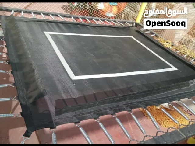 تفصيل قماش وجلد ارضيات ترامبولين وفرشات ترامبولين متوفر خدمة التوصيل لجميع المحافظات خلال 24 ساعة