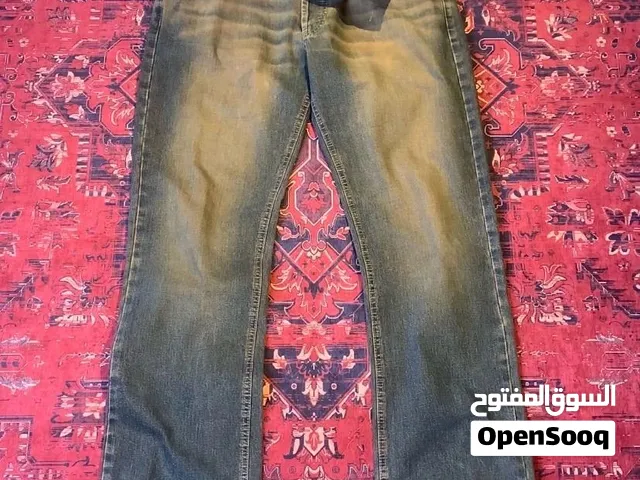 بنطال جينز أزرق رجالي ماركة زارا Y2K قياس 41
