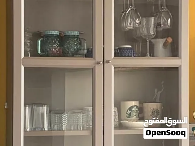 Elegant IKEA Glass Display Cabinet for Sale