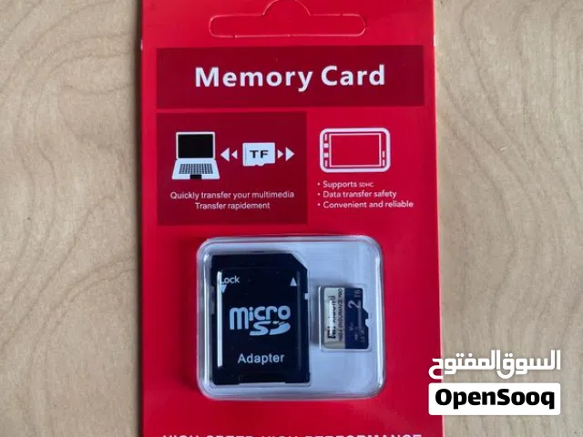 بطاقة ذاكرة SD 2TB مع Adapter.