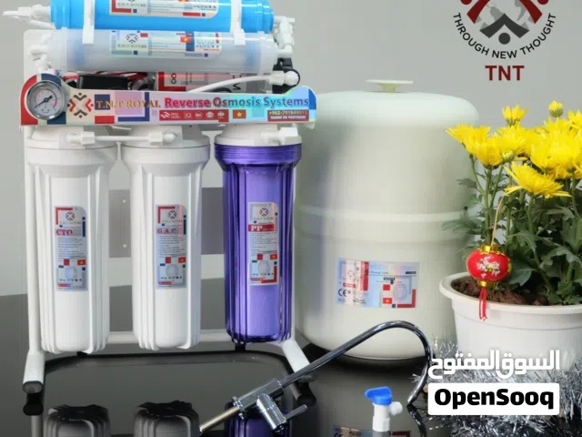 فلتر ماء T.N.T التيواني الأصلي 8 مراحل صناعة تيوانية بمواصفات امريكية مرحلة تعقيم اشعة فوق بنفسجية