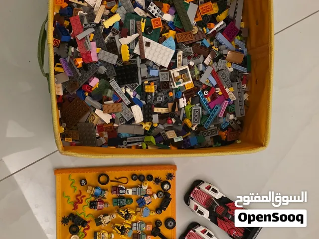 Original LEGO Bulk 7.5kg + Minifigures & Racing Cars