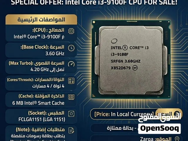معالج Core I3-9100f
