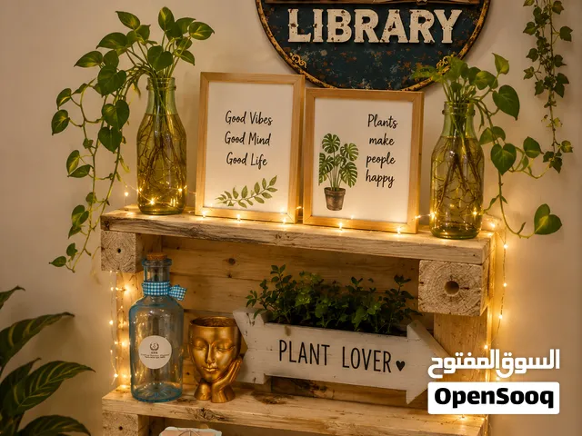 cozy plant accessories n corner setup with plants n green vibes