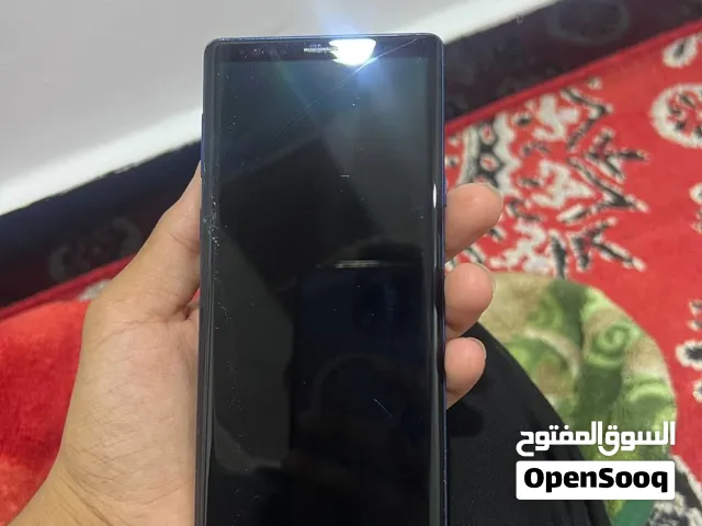 نوت9 كسر قليل بشاشه