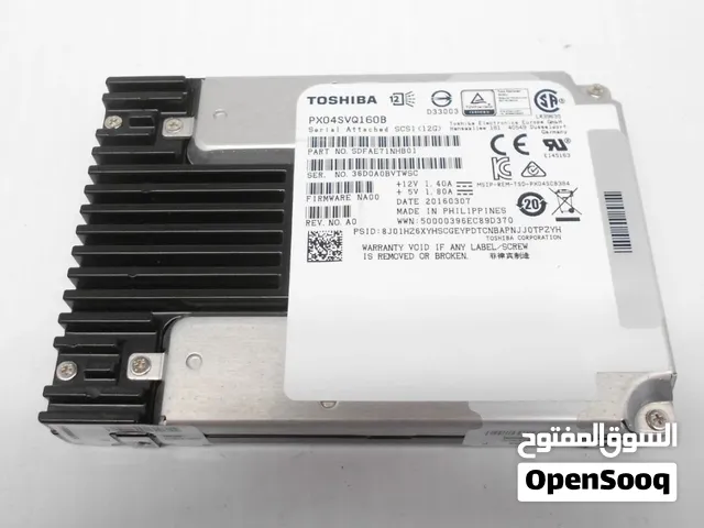 Toshiba 1.6TB SSD SAS 2.5 Server Hard Drive PX04SVQ160B 12G/s