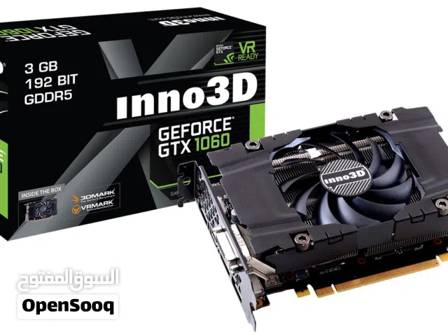 كرت شاشة GTX 1060 3gb