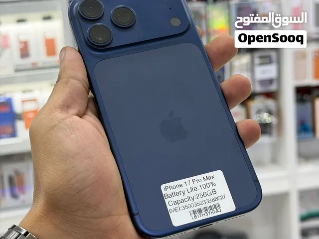 عرض لمده 48 ساعه iPhone 17Pro Max 256GB بحال الوكاله ومكفول