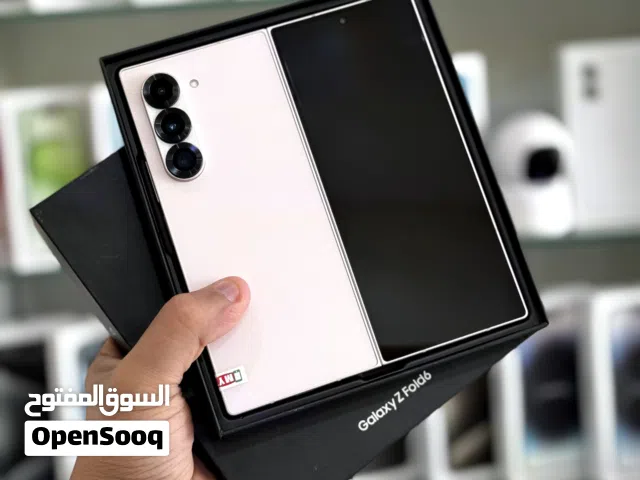 عرض خاص : Samsung Z fold 6 512GB هاتف بحالة الوكالة نظيف جدا بدون اي شموخ أو مشاكل مع ضمان و ملحقات