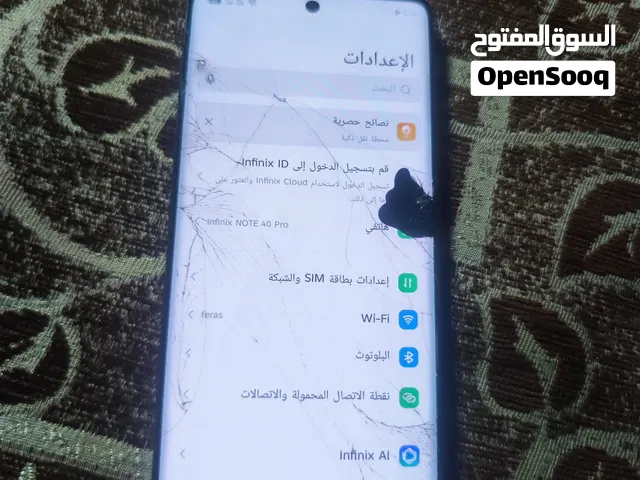 Infinix Note 40 Pro 256 GB in Amman