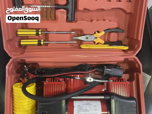 منفاخ عجلات سيارة مع عدة
