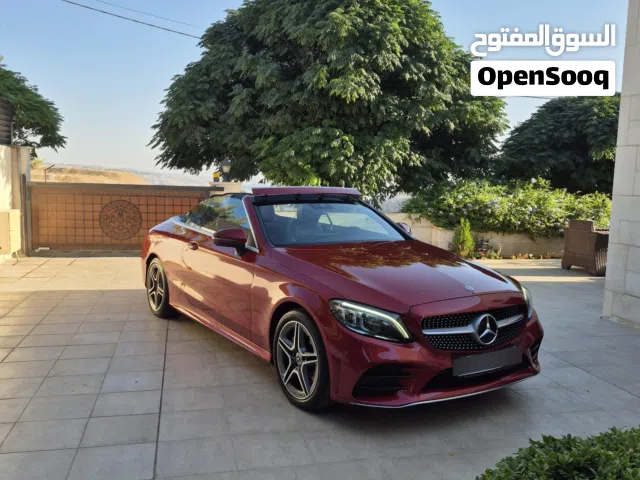 مرسيدس C200 كشف مميزة للبيع لون خمري AMG exterior and interior  موديل 2019
