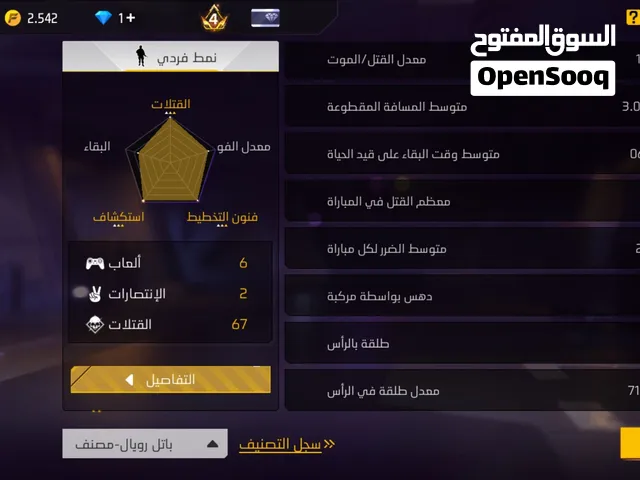 حساب فري فاير الوهمي فوتني