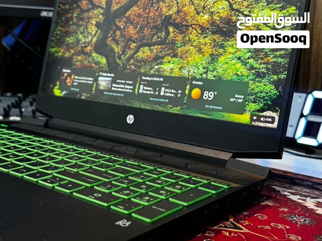 للبيع لابتوب قيمنق HP Pavilion Gaming (Ryzen 7 / 16GB / RTX)