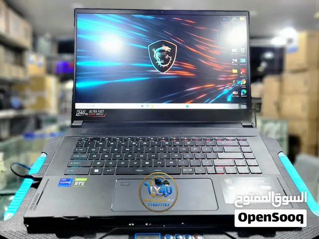 لابتوب جيمنج MSI Stealth GS66 كرت شاشة منفصل 3070 Ti (8GB GDDR6