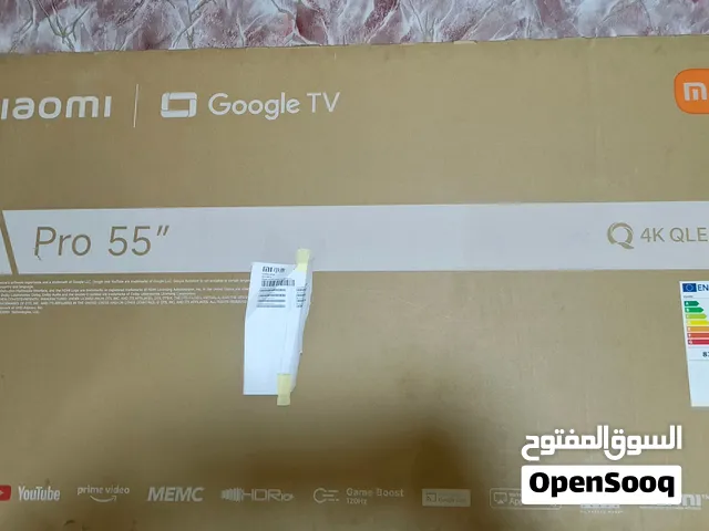 شاشة شاومي TV A Pro بحجم 55 إنش موديل 2026. تتميز بتقنية QLED لألوان زاهية وصورة واضحة . شاشه جديده