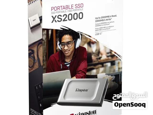 هارد ديسك محمول Kingston XS2000 4TB SSD - سرعة فائقة (شبه جديد)