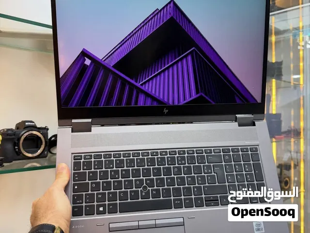 فيوري الأعلي تبريد وتحمل للشغل التقيل HP ZBook Fury 15 G7 بكارت RTX 3000 فعلي 6 جيجا