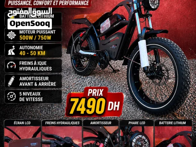 Vélo Électrique Likebike U8 HARLEY 48V