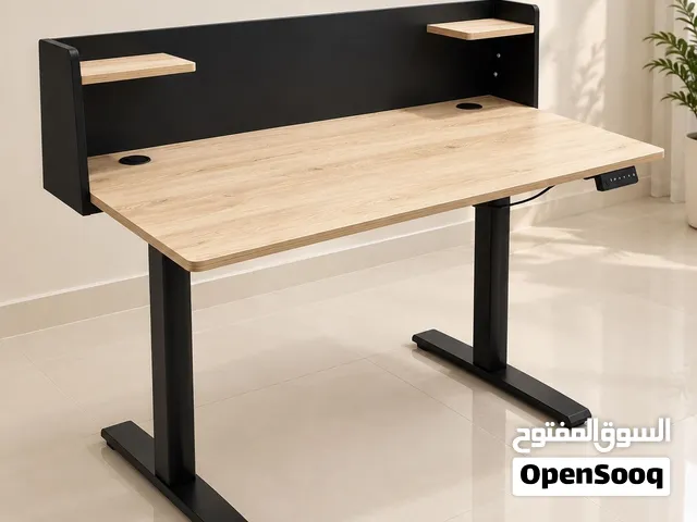 Gaming Desk With Electric Height 120×60 Standing Desk Gaming حتى 118 سم