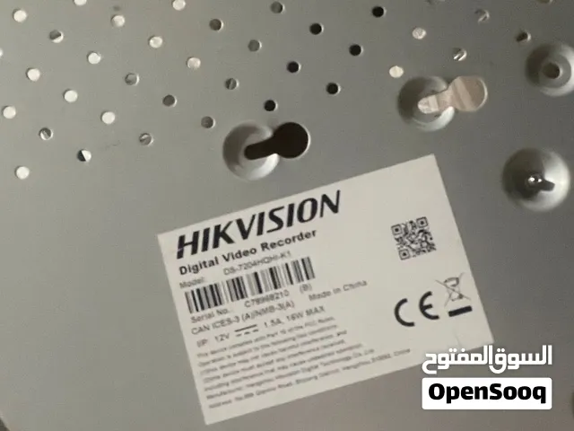 جهاز DVR  8 قنوات مع 4 كاميرات- هيكفيجن Hikvision