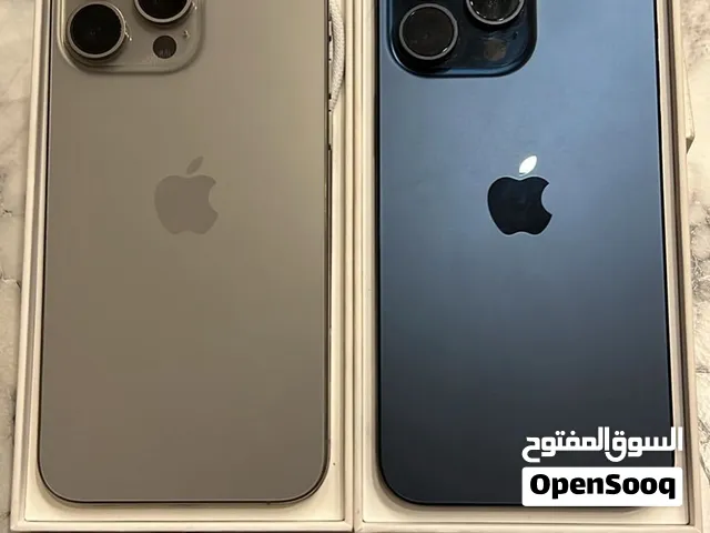 I phone 15 pro max 256 بسعر حرررررق ايفون 15 برو ماكس 256 g بحال الجديد بسعر محرووووق بطارية 85