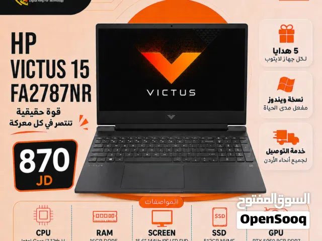laptop HP Victus i7 RTX 5060