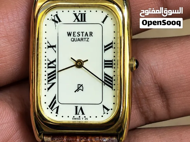 Vintage Gold-Tone Dress Watch – Swiss Quartz