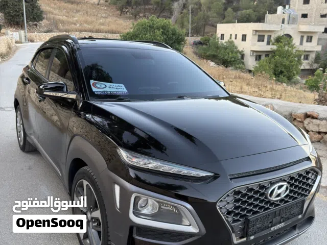 هيونداي كونا 2019 فل الفل مع بانوراما في حالة الشركة عداد قليل وبسعر مميز عالكاااش