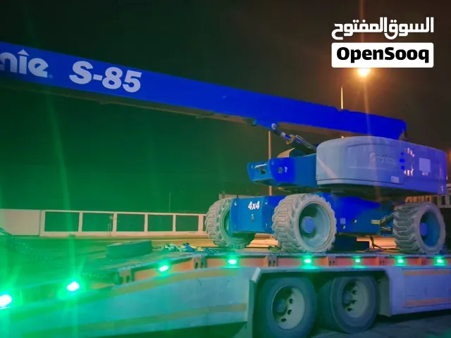 تأجير جميع انواع المعدات الثقيلة والرافعات  والرافعات المقصيه
