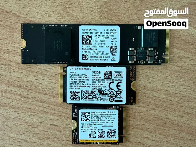 512GB SSD M.2 NVMe