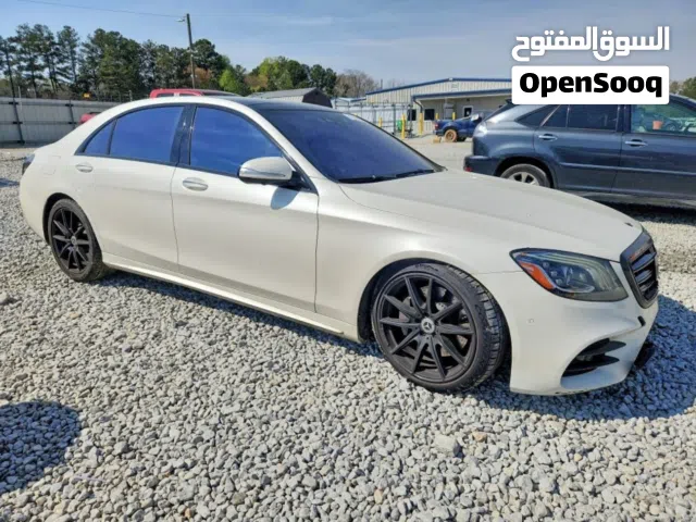 البيع مرسيدس S560 2019 بالحادث