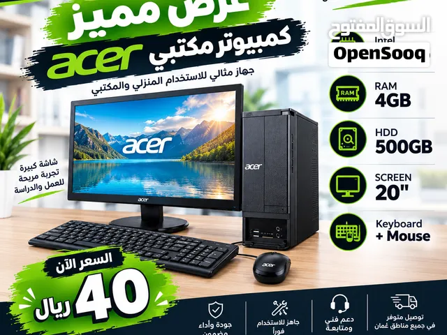 Windows Acer  Computers  for sale  in Muscat