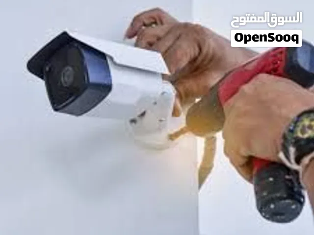 مستعدون لتنصيب كافة أنواع الكاميرات