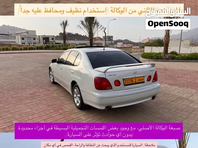 لكزس GS 300 موديل 2004، لون أبيض، د(zلعة وارد وكالة، سيارة صالون أوتوماتيك مرخصة وموثوقة